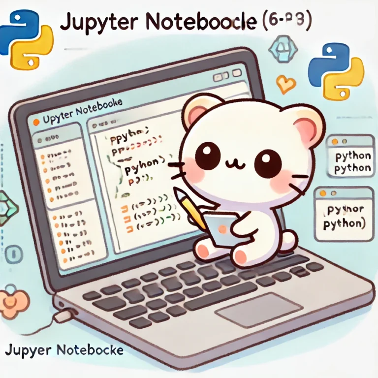 jupyter notebookを使ってpythonコードを書いてみよう | よくわかるpythonとエクセルVBA入門