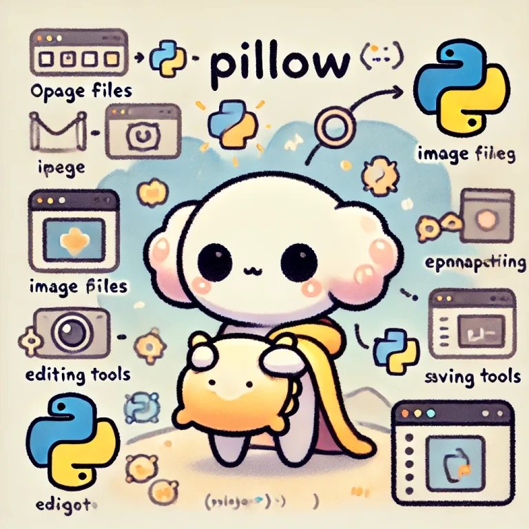 Pillow：Pythonによる画像処理の力 | よくわかるpythonとエクセルVBA入門