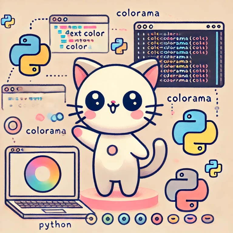 Colorama：Pythonでコンソール出力をカラフルにするライブラリ | よくわかるpythonとエクセルVBA入門