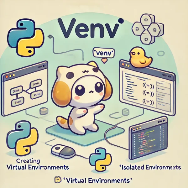 Pythonのvenv:仮想環境でプロジェクトを効率的に管理する方法 | よくわかるpythonとエクセルVBA入門