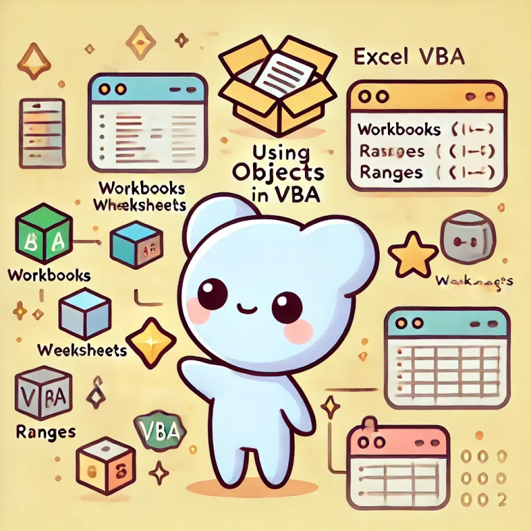 Excel VBAオブジェクト：その他 | よくわかるpythonとエクセルVBA入門
