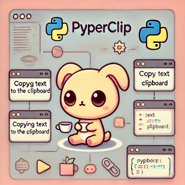 Pyperclip：Pythonでクリップボード操作を簡単に行うためのライブラリ | よくわかるpythonとエクセルVBA入門